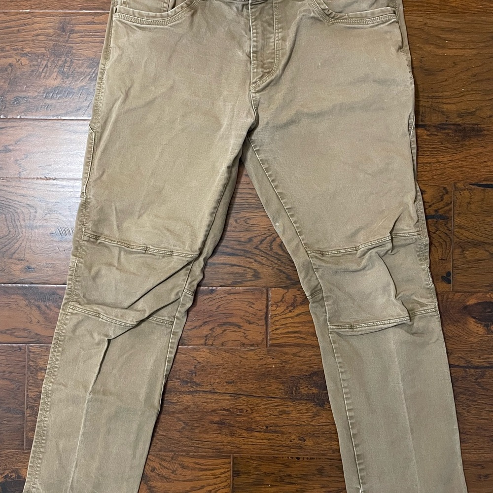 KÜHL Rebel Vintage Patina Dye pants jeans 38x34 brown outdoor workwear